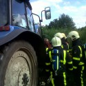 Tractor brand Nederweert-eind
